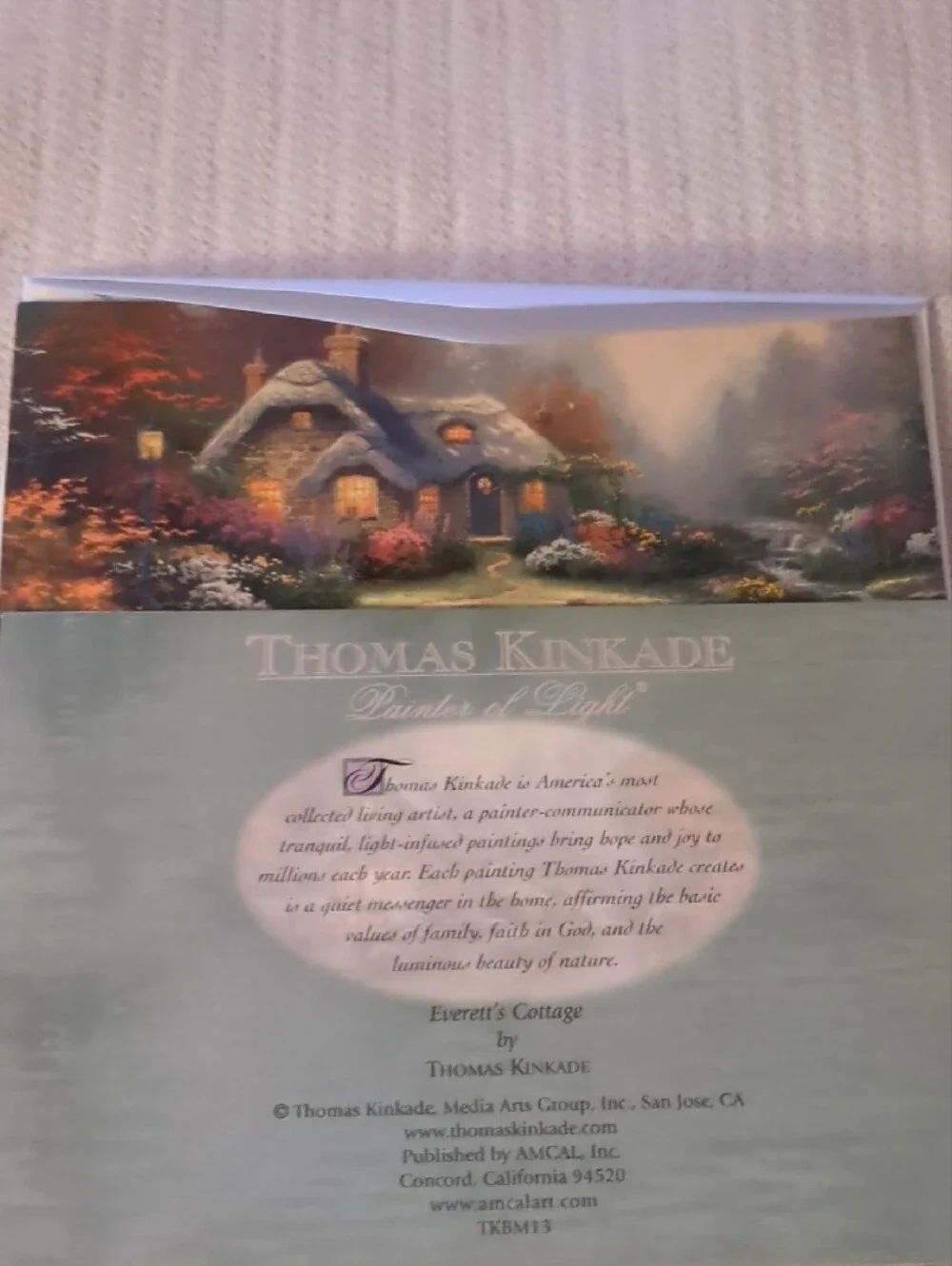 Thomas Kinkade Landscape Printed Cards